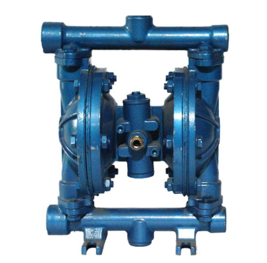 QBY-10铸铁气动隔膜泵耐腐蚀隔膜泵